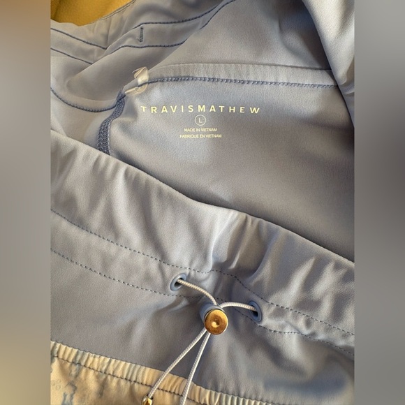 NWOT - Travis Mathew Dune Grass Skort in Cornflower Blue Multi - Size L - Picture 9 of 9